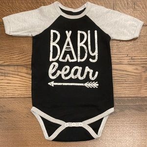 18 month raglan baby bear bodysuit